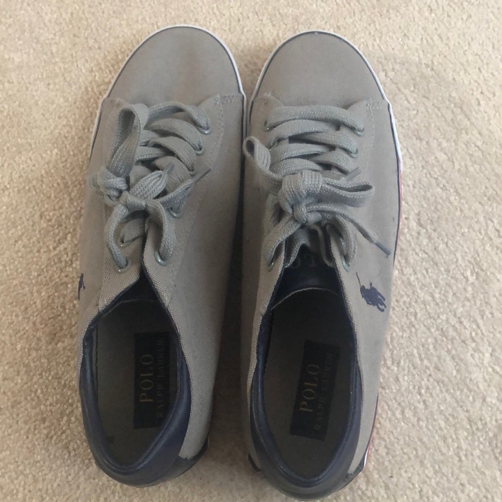 Men Ralph Lauren Polo Sneakers size 8.5
